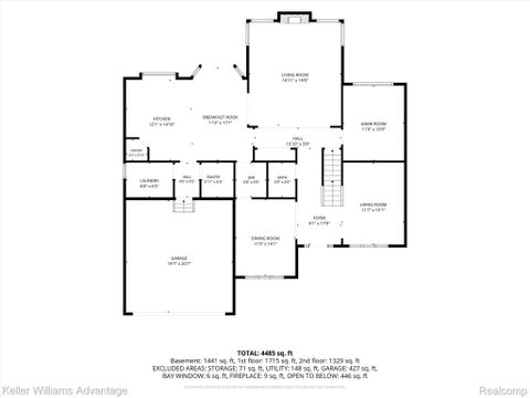 Tiny photo for 17012 Algonquin Drive, Northville Township, MI 48168 (MLS # 20261065081)