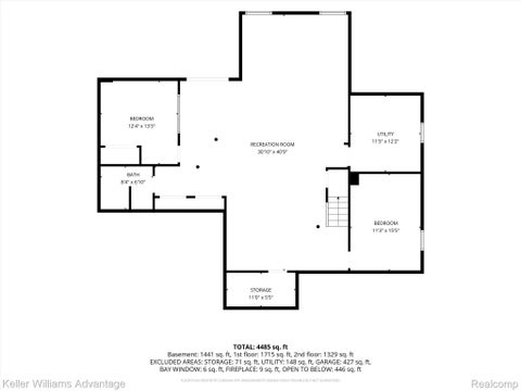 Tiny photo for 17012 Algonquin Drive, Northville Township, MI 48168 (MLS # 20261065081)