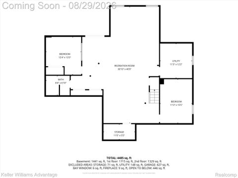 Tiny photo for 17012 Algonquin Drive, Northville Township, MI 48168 (MLS # 20261065081)