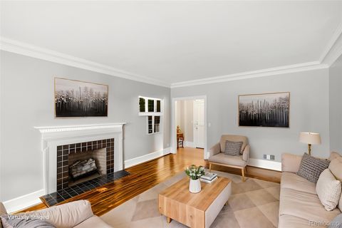 Tiny photo for 8120 E Jefferson Avenue #1B1, Detroit City, MI 48214 (MLS # 20261016065)