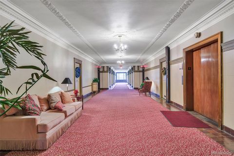 Tiny photo for 8120 E Jefferson Avenue #1B1, Detroit City, MI 48214 (MLS # 20261016065)