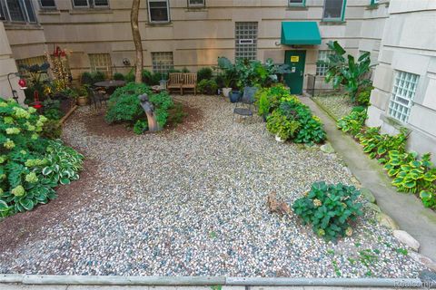 Tiny photo for 8120 E Jefferson Avenue #1B1, Detroit City, MI 48214 (MLS # 20261016065)