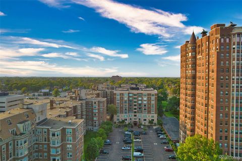 Tiny photo for 8120 E Jefferson Avenue #1B1, Detroit City, MI 48214 (MLS # 20261016065)