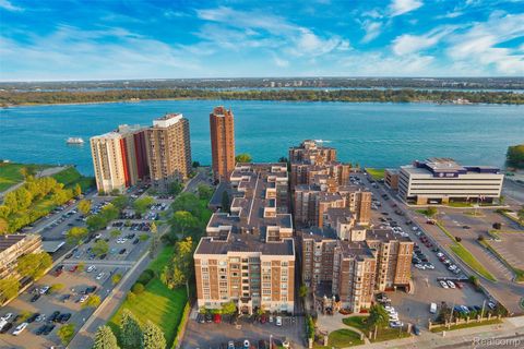 Tiny photo for 8120 E Jefferson Avenue #1B1, Detroit City, MI 48214 (MLS # 20261016065)