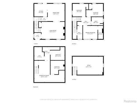 Tiny photo for 13144 Monte Vista Street, Detroit City, MI 48238 (MLS # 20261069417)