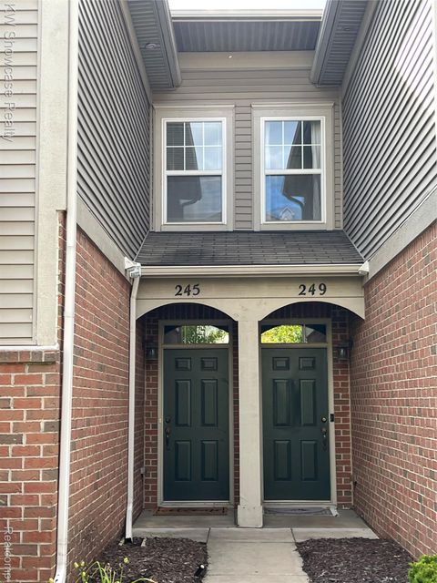 245 Wright Street Wixom City MI 48393