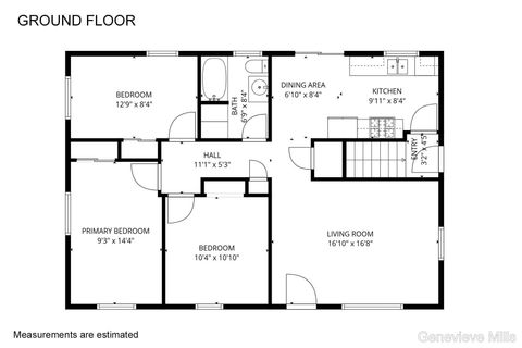 Tiny photo for 4252 Lester Drive NE, Plainfield Charter Township, MI 49525 (MLS # 65026001859)