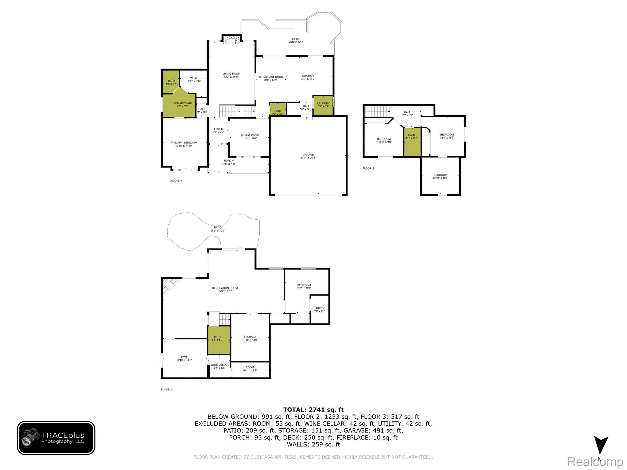 Orion Charter Township, Michigan 48362, United States, 4 Bedrooms Bedrooms, ,4 BathroomsBathrooms,Residential,Active,168222