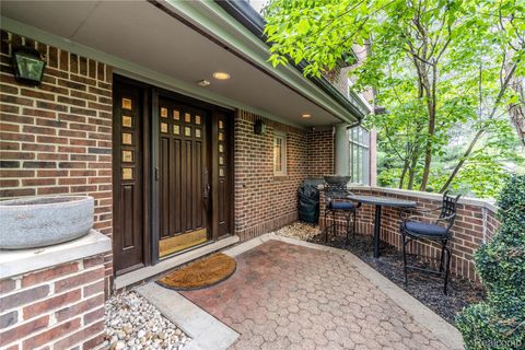 4054 Cranbrook Court Bloomfield Hills City MI 48301