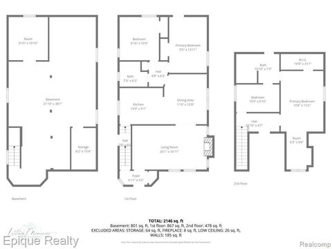 Tiny photo for 9991 Robson Street, Detroit City, MI 48227 (MLS # 20261016620)