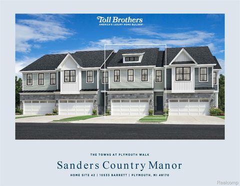 10553 Barrett Plymouth City MI 48170