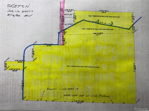 VL Washington Street Perry City MI 48872