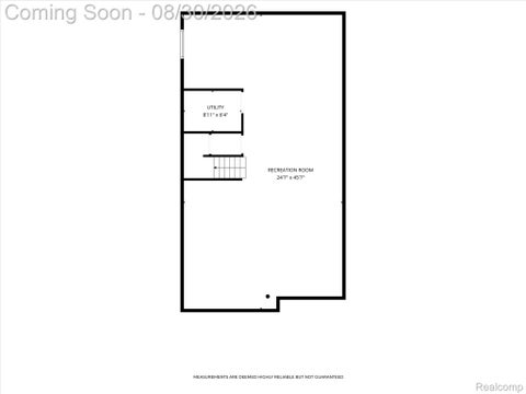 Tiny photo for 1820 Robina Avenue, Berkley City, MI 48072 (MLS # 20261069426)