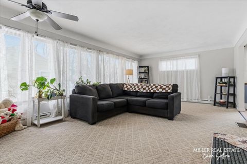 Tiny photo for 730 Sixth Avenue, Lake Odessa Village, MI 48849 (MLS # 65026001842)