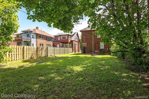 Tiny photo for 2514 Lothrop Street, Detroit City, MI 48206 (MLS # 20261016164)