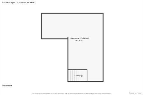 Tiny photo for 45806 Aragon Lane, Canton Charter Township, MI 48187 (MLS # 20261039396)