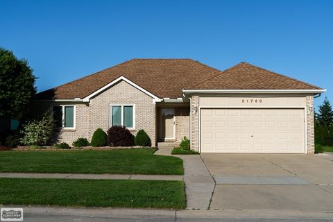 Photo of 51768 Blue Spruce Drive, Macomb Township, MI 48042 (MLS # 58050211051)