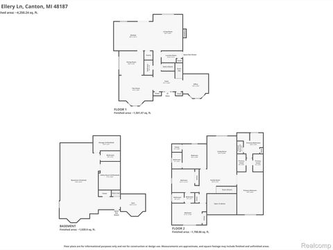 Tiny photo for 47527 Ellery Lane, Canton Charter Township, MI 48187 (MLS # 20251055848)