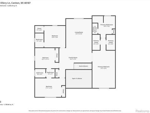 Tiny photo for 47527 Ellery Lane, Canton Charter Township, MI 48187 (MLS # 20251055848)