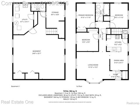 Tiny photo for 22720 FURTON Street, St Clair Shores City, MI 48082 (MLS # 20261005700)