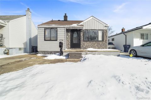 1778 Russell Avenue Lincoln Park City MI 48146