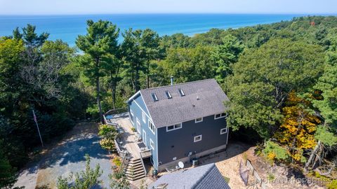 Photo of 4566 S Lakeview Drive, Benona Township, MI 49455 (MLS # 65026009155)