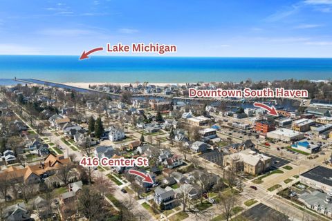 Tiny photo for 416 Center Street, South Haven City, MI 49090 (MLS # 71026025942)