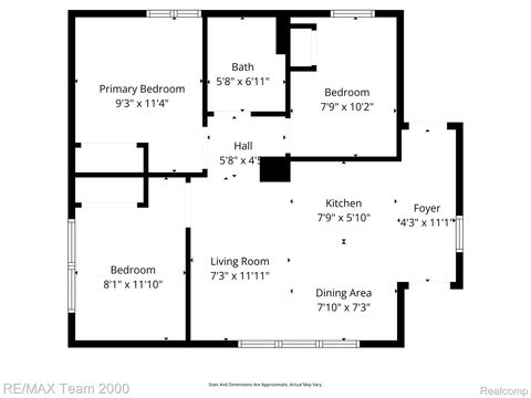 Tiny photo for 1236 E Evelyn Avenue, Hazel Park City, MI 48030 (MLS # 20261006216)