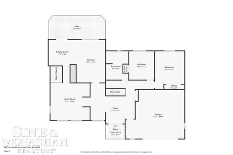 Tiny photo for 827 Forestdale Road, Royal Oak City, MI 48067 (MLS # 58050199705)