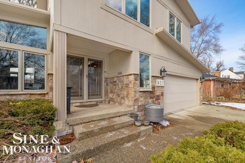 Tiny photo for 827 Forestdale Road, Royal Oak City, MI 48067 (MLS # 58050199705)