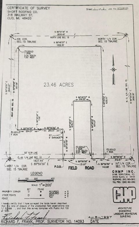 3338 FIELD Road Vienna Charter Township MI 48420