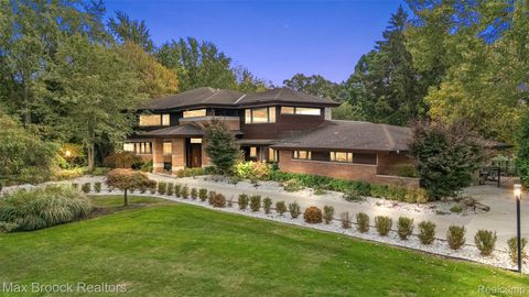1775 Schoenith Lane Bloomfield Hills City MI 48302