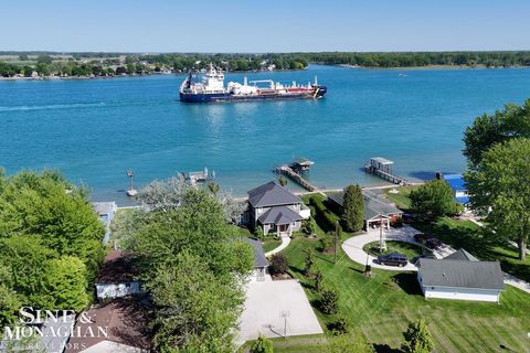Photo of 9377 River Road, Clay Township, MI 48001 (MLS # 58050209576)