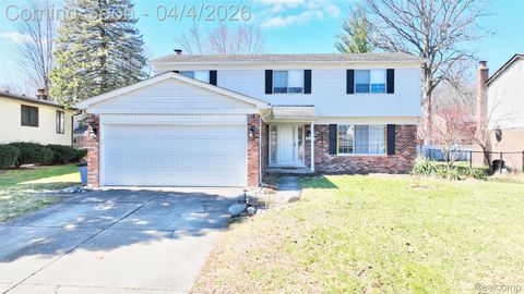 3649 Wakefield Drive Troy City MI 48083