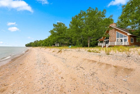 Photo of 13700 N Forest Beach, Leelanau Township, MI 49654 (MLS # 78080073274)