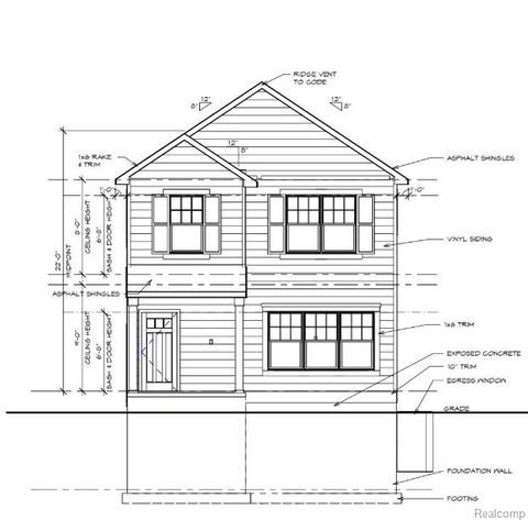 27828 Groveland St Madison Heights City MI 48071