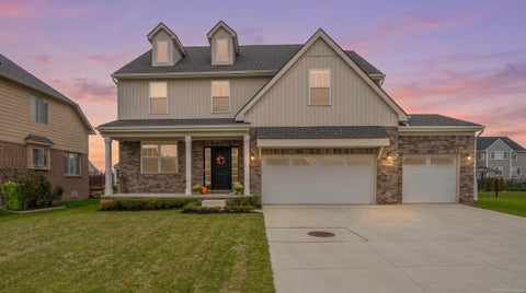 Photo of 52409 Monaco Drive, Macomb Township, MI 48042 (MLS # 58050223628)
