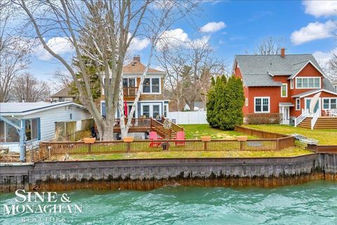 Tiny photo for 142 St Clair River Dr, Algonac City, MI 48001 (MLS # 58050203254)