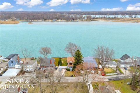 Tiny photo for 142 St Clair River Dr, Algonac City, MI 48001 (MLS # 58050203254)