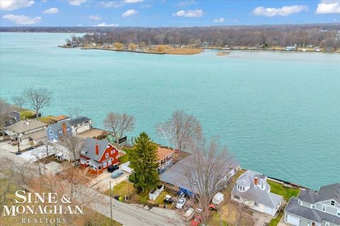 Tiny photo for 142 St Clair River Dr, Algonac City, MI 48001 (MLS # 58050203254)