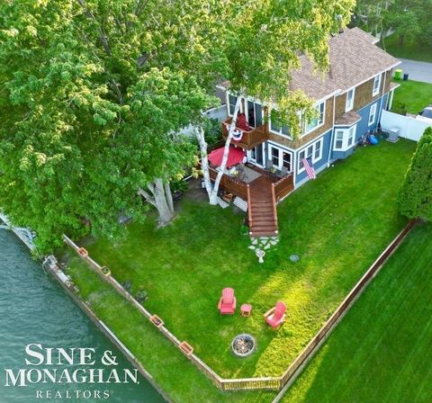 Tiny photo for 142 St Clair River Dr, Algonac City, MI 48001 (MLS # 58050203254)