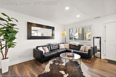 Tiny photo for 336 Kensington Avenue, Ferndale City, MI 48220 (MLS # 20261003122)