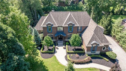 2707 Turtle Lake Drive Bloomfield Hills City MI 48302