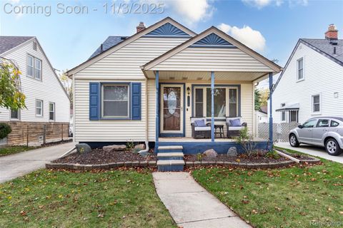 1764 Leblanc Street Lincoln Park City MI 48146