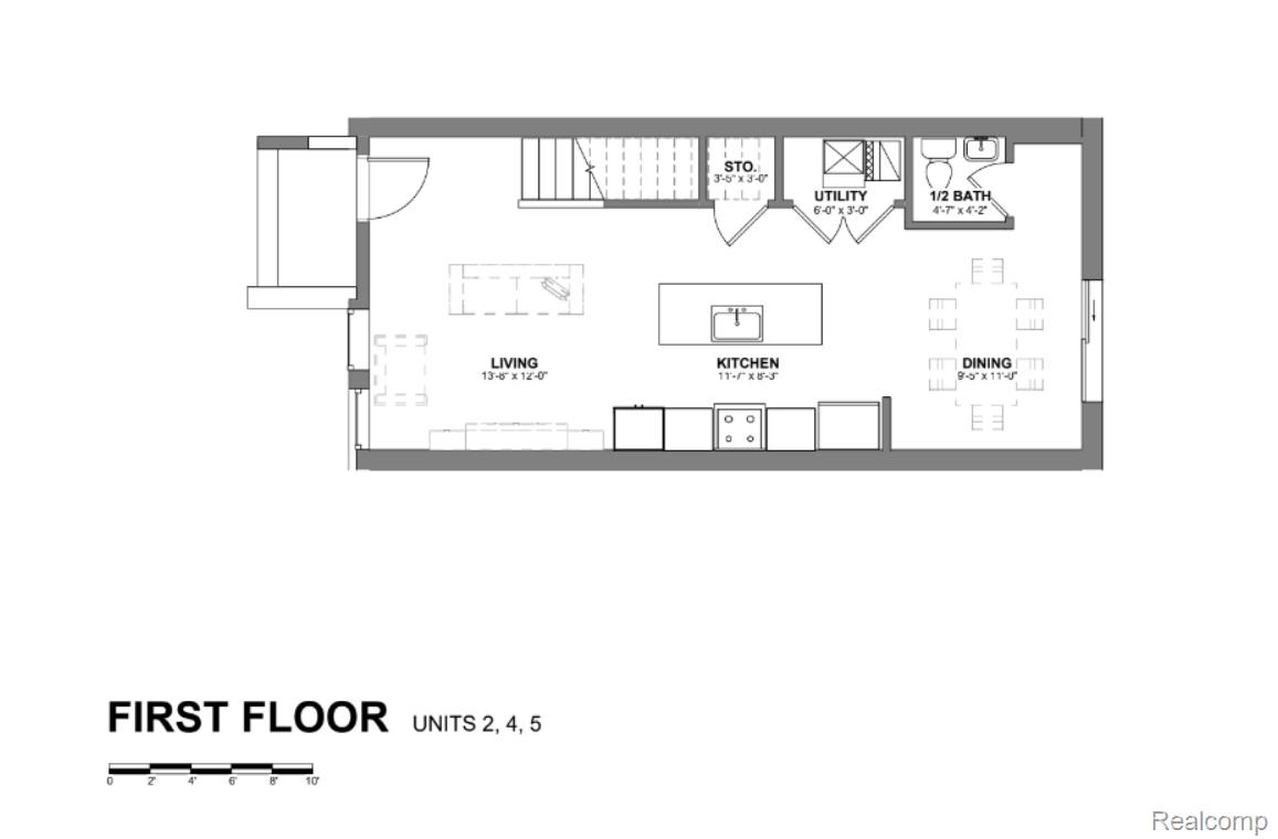 Detroit City, Michigan 48208, United States, 2 Bedrooms Bedrooms, ,3 BathroomsBathrooms,Residential,Active,160358