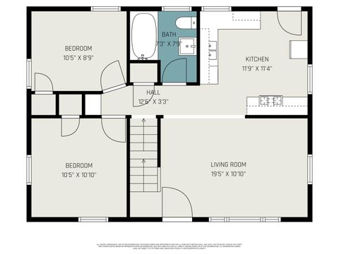 Tiny photo for 1615 Homecrest Avenue, Kalamazoo City, MI 49001 (MLS # 66026013456)