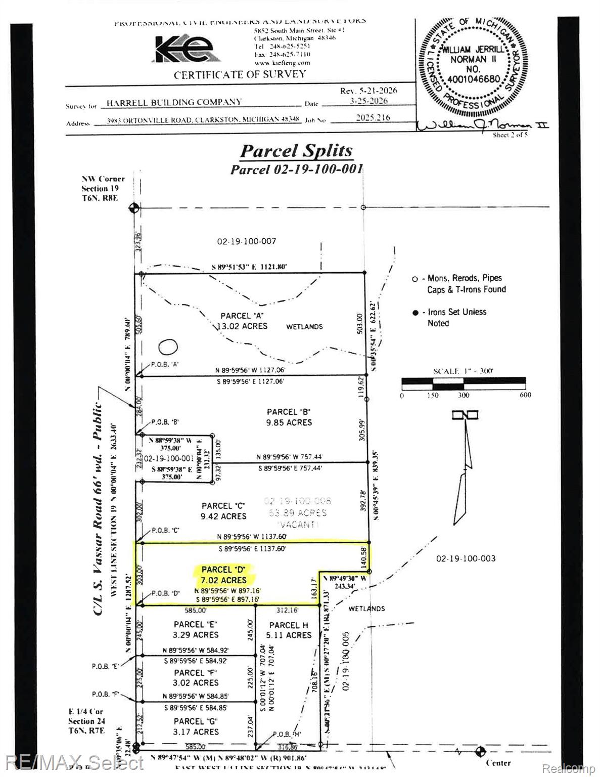 Lot D Vassar Road