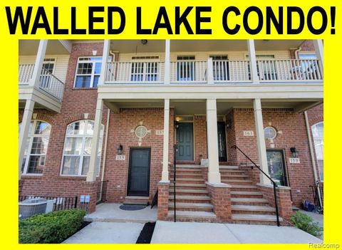 157 E BAY Drive Walled Lake City MI 48390