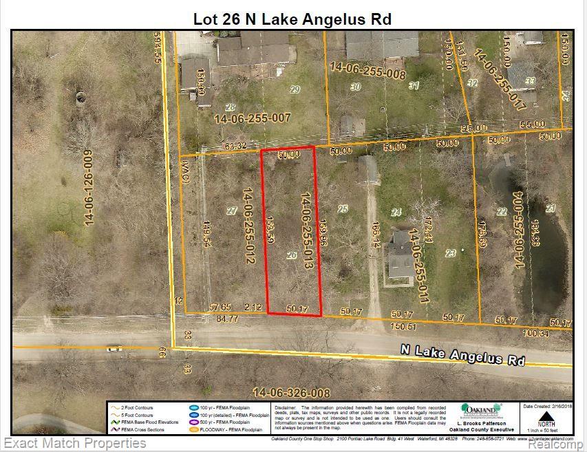 Lot 26 N. Lake Angelus Rd.