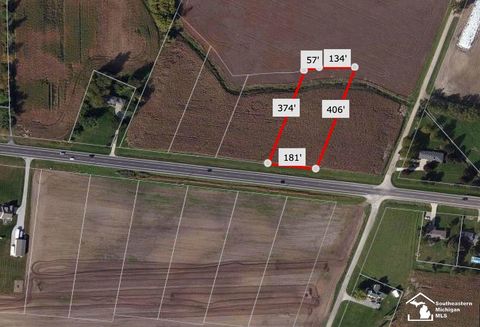 10960 S Custer (LOT O) Road Raisinville Township MI 48161